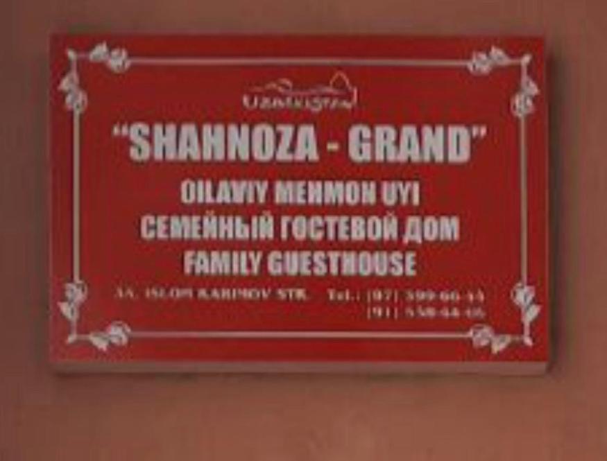 Shahnoza Grand Hotel Samarkand Exterior foto